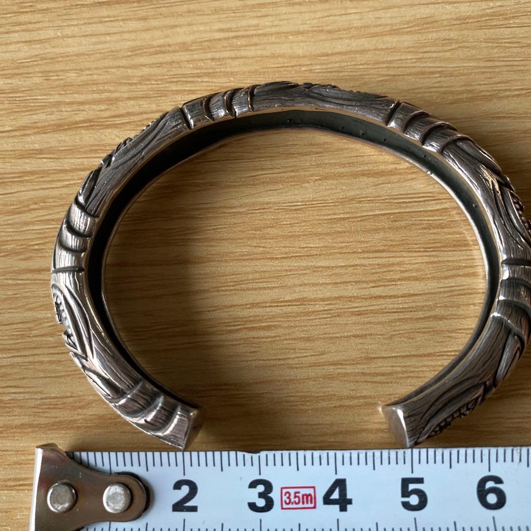 クッシュマン　シルバーアクセサリー　ティキバングル