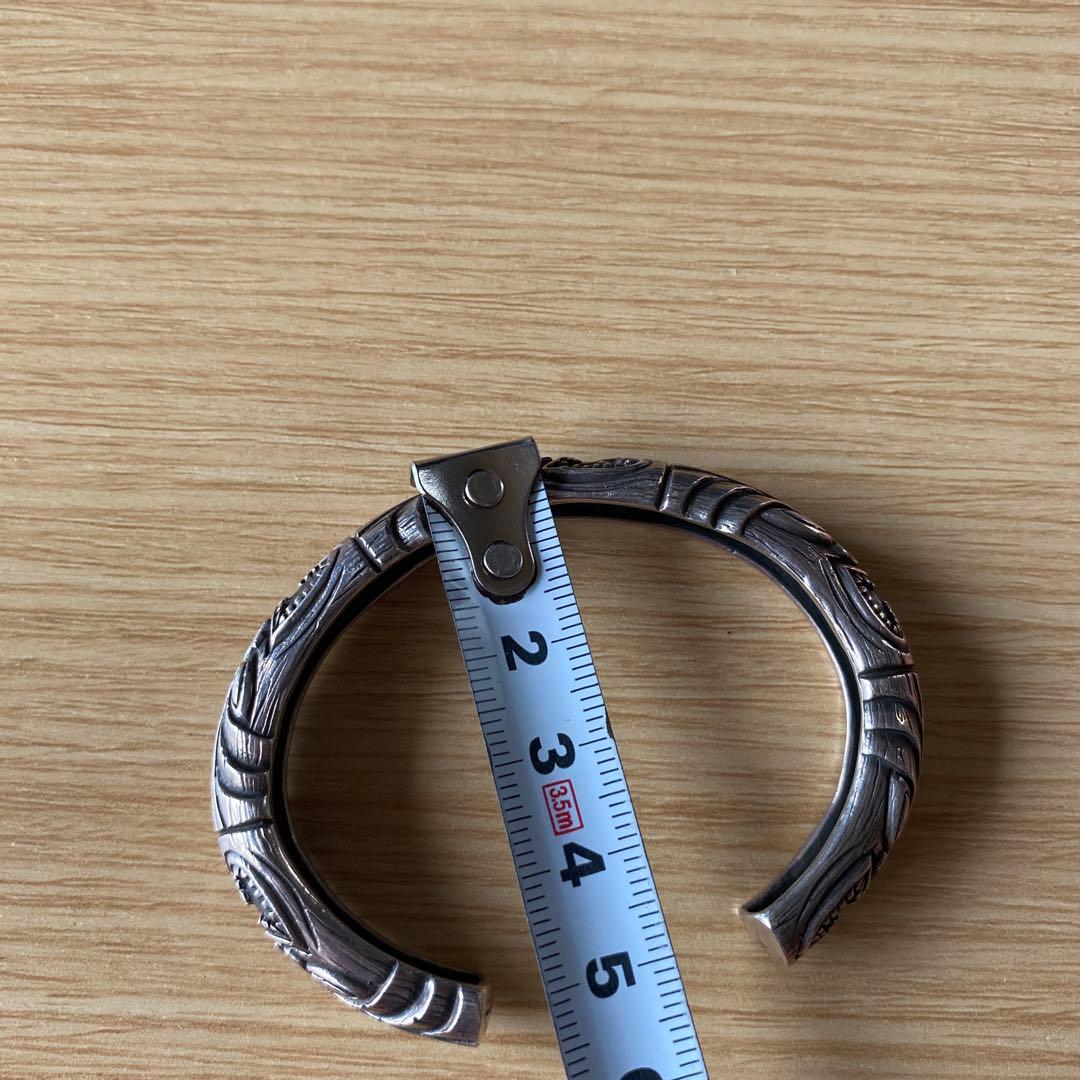 クッシュマン　シルバーアクセサリー　ティキバングル