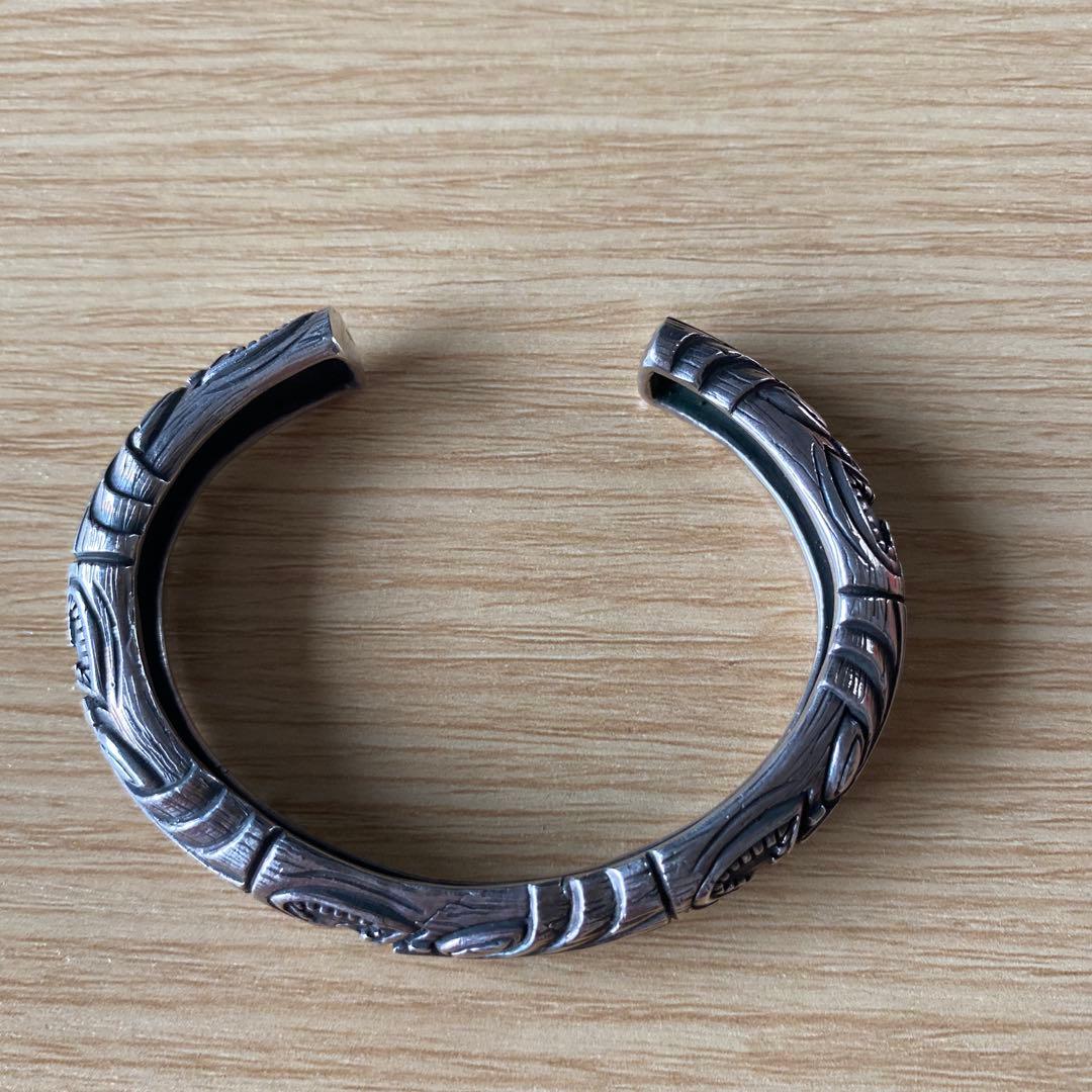 クッシュマン　シルバーアクセサリー　ティキバングル