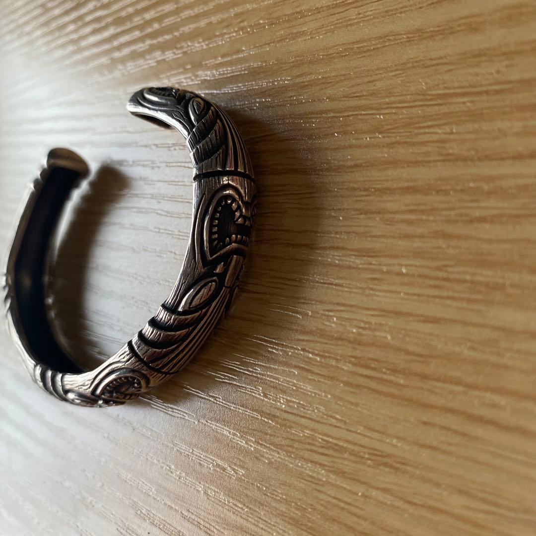 クッシュマン　シルバーアクセサリー　ティキバングル