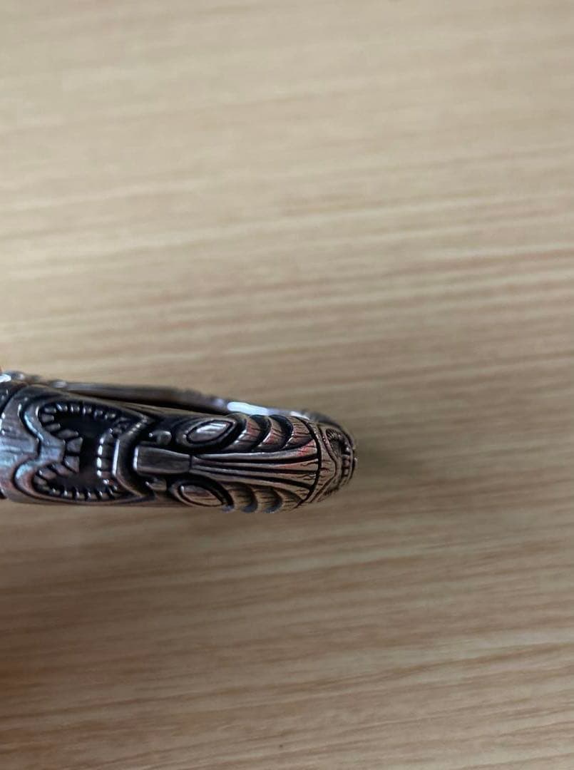 クッシュマン　シルバーアクセサリー　ティキバングル