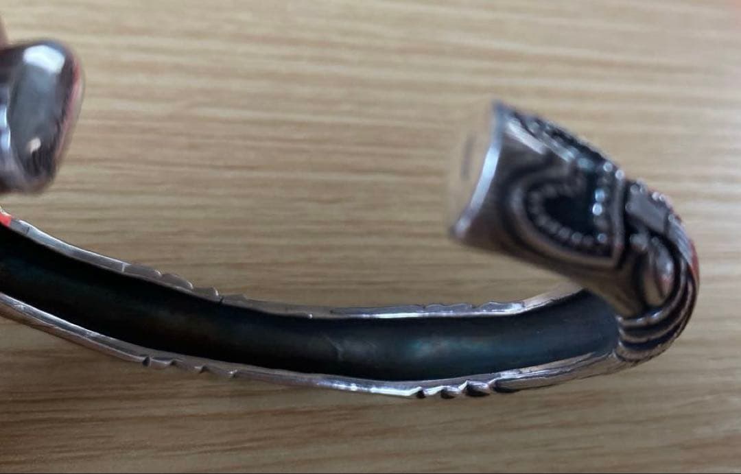 クッシュマン　シルバーアクセサリー　ティキバングル