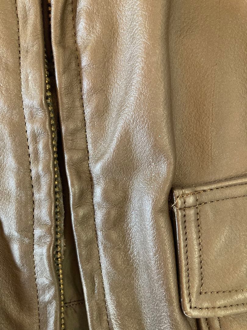 G-1 フライトジャケット 米軍 実物 USA ビンテージ 80s USN