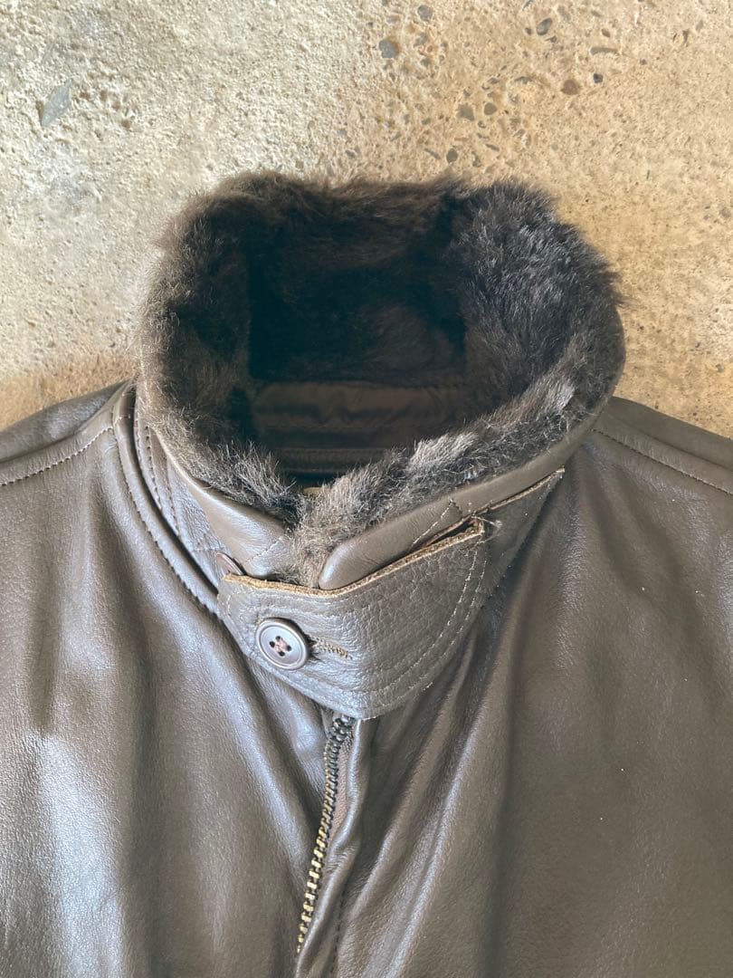 G-1 フライトジャケット 米軍 実物 USA ビンテージ 80s USN