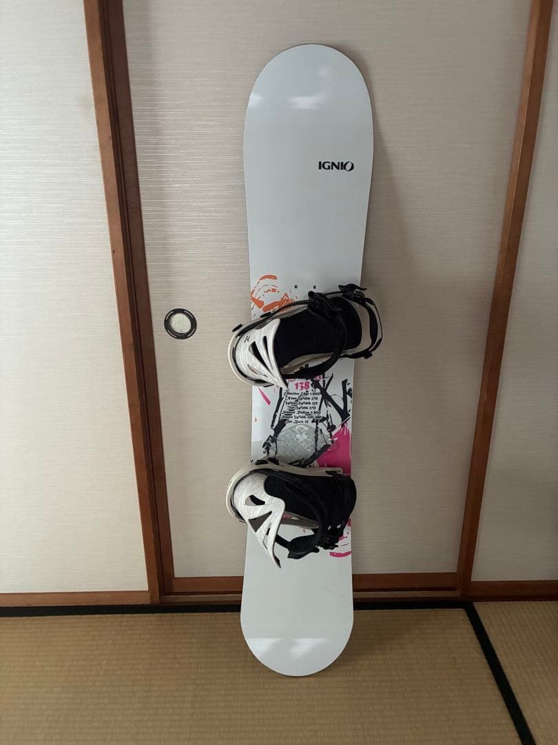 FLUX DSビンディング Ignio 138cm スノーボード板