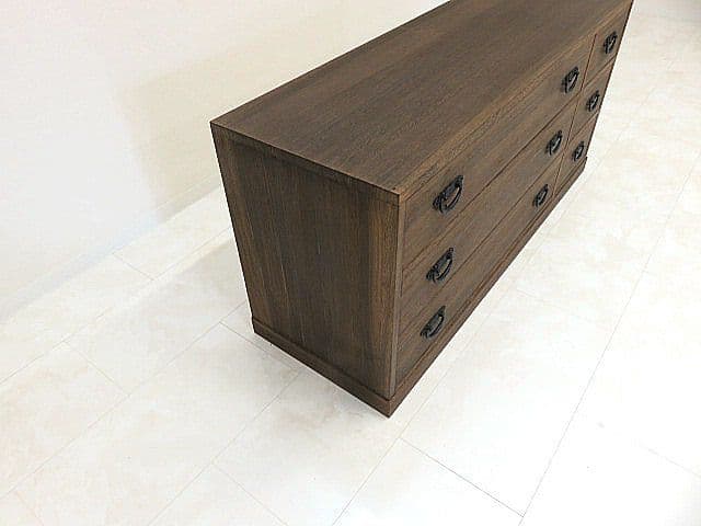 n*8様 丸石商事　日本製　岩手県産本焼きみがき仕上げ桐箪笥　　整理タンス/整理