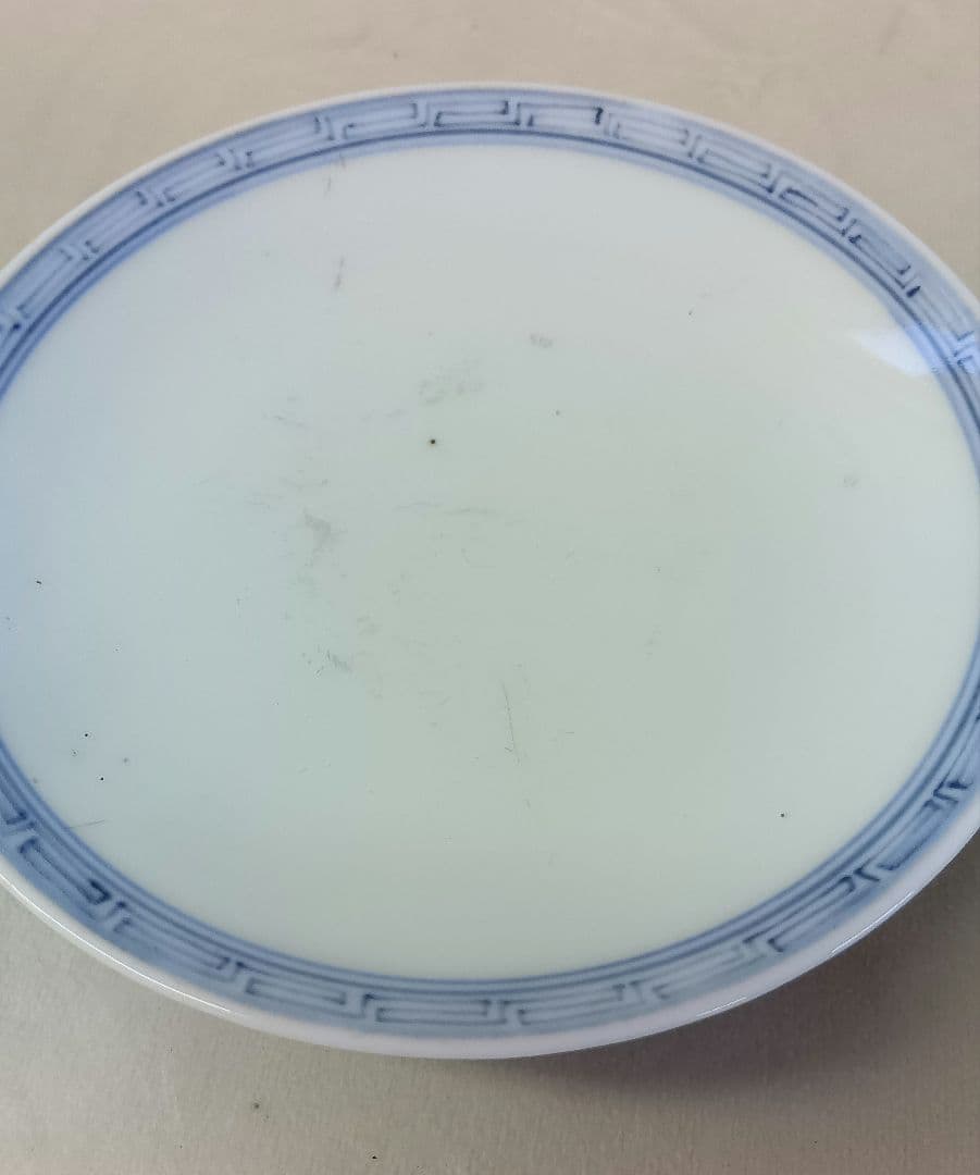 寉峰　蓋付飯椀　10客　茶漬茶碗　小鉢　小丼　骨董品　時代物　染付　木箱