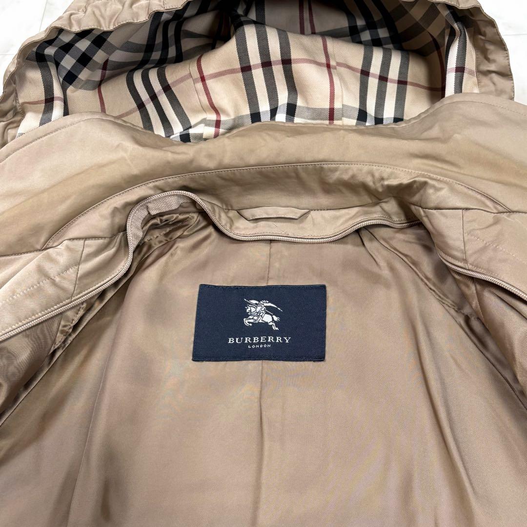 ✨美品✨Burberry 3wayダウンコート　ステンカラーコートノバチェック