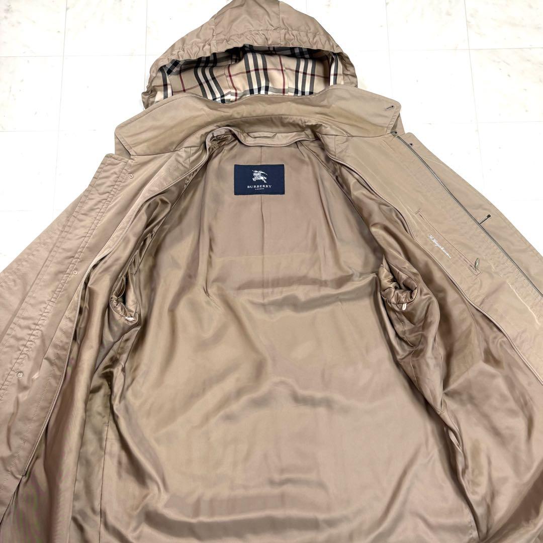 ✨美品✨Burberry 3wayダウンコート　ステンカラーコートノバチェック