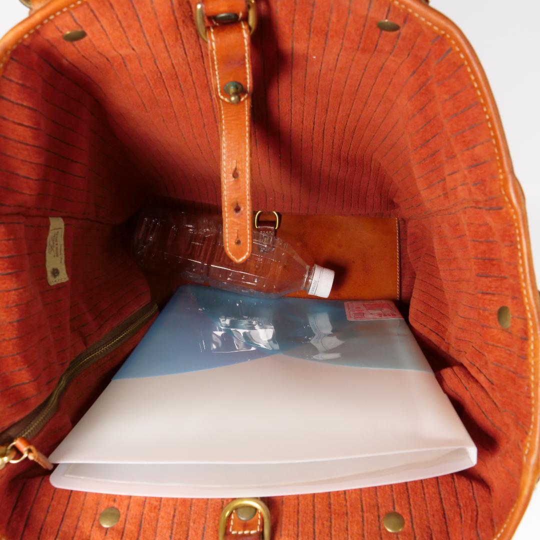 美品✨フェリージ 03-44 トートバッグ 2way ナイロン×レザー A4可