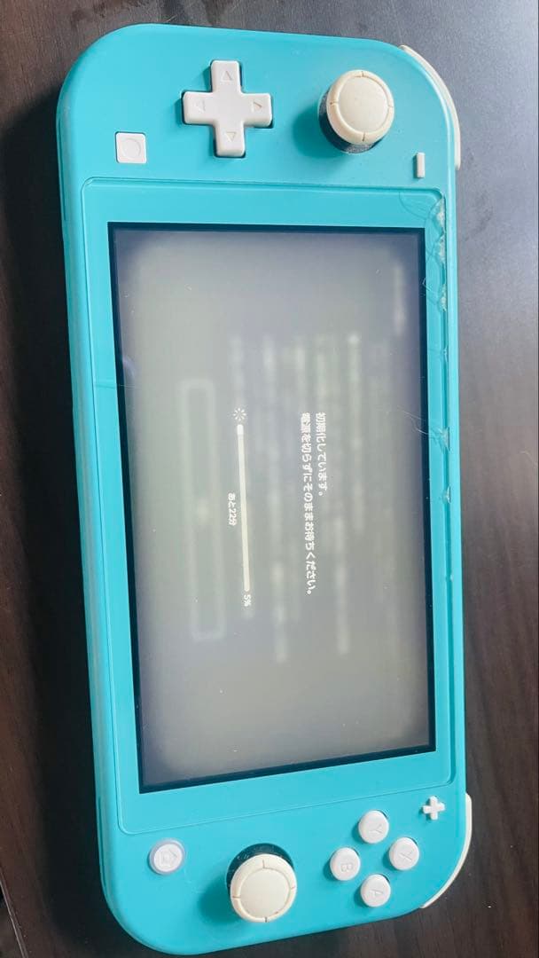 Nintendo Switch Lite ターコイズ 本体と箱のみ。