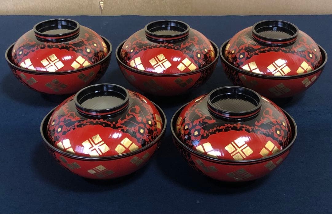 《R》懐石道具一揃い 元箱　1f