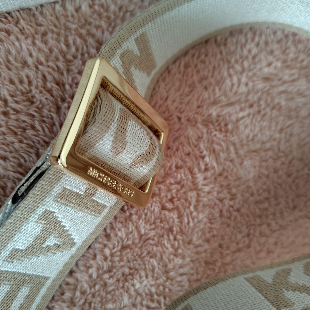 【MICHAEL KORS】美品☆2wayショルダートートバッグロゴチャーム付き