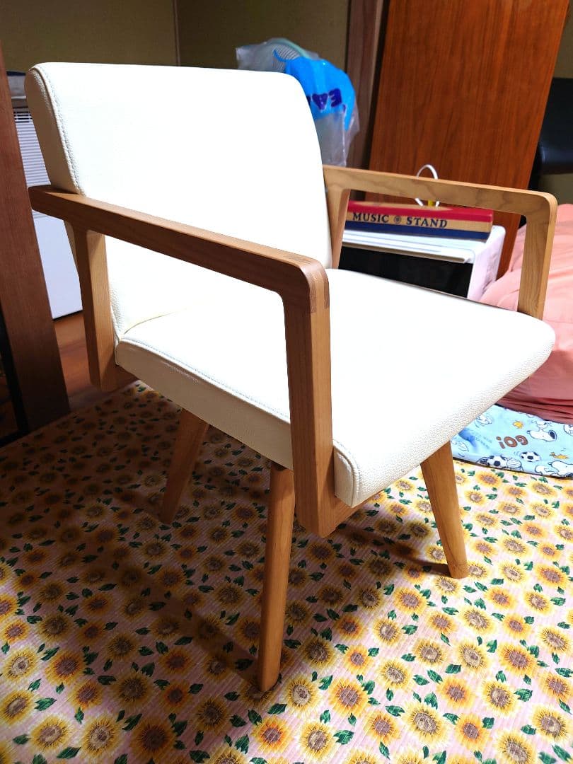 ※在庫処分大特価※シギヤマ家具工業 ホワイトチェア