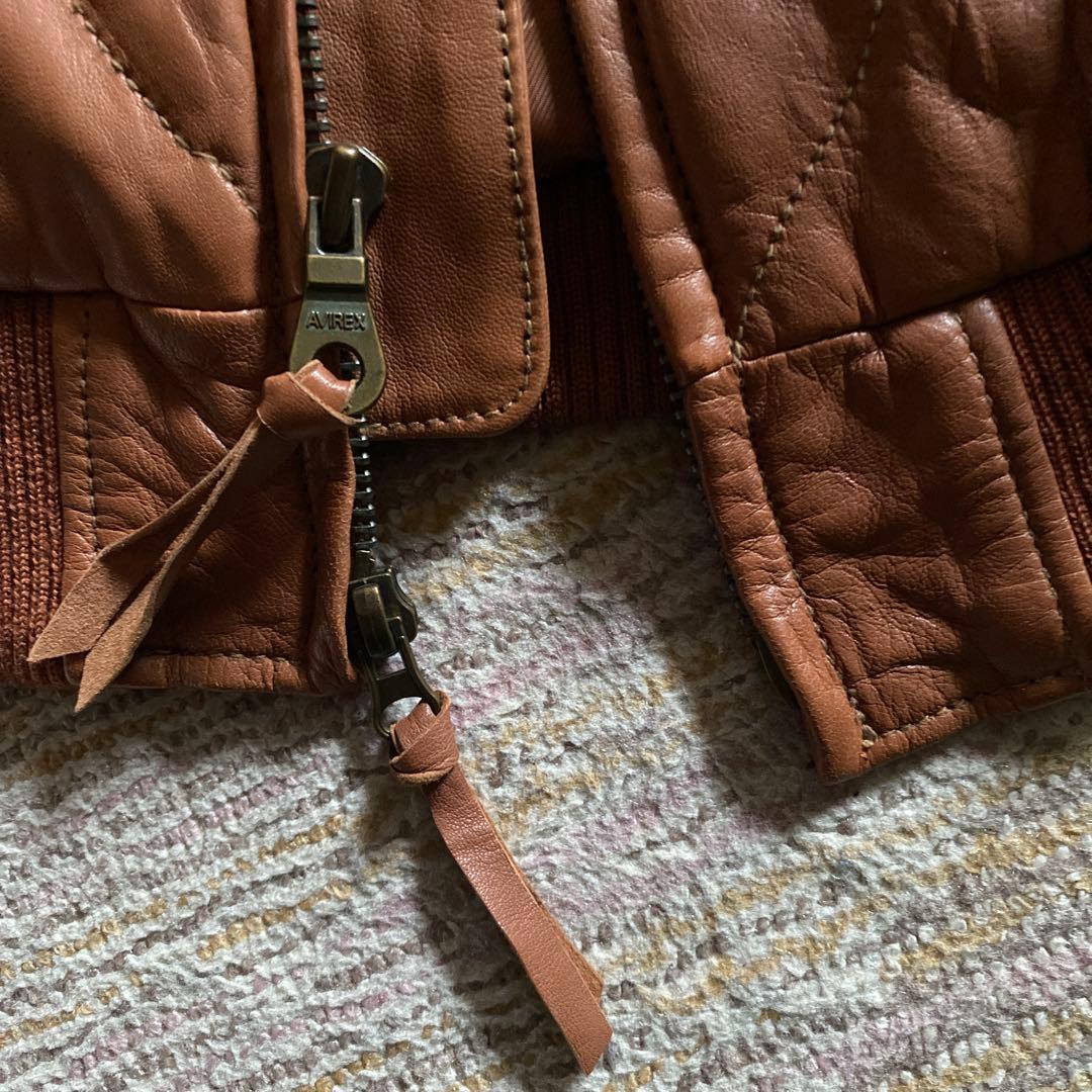 【さくら】　アヴィレックスレザージャケット