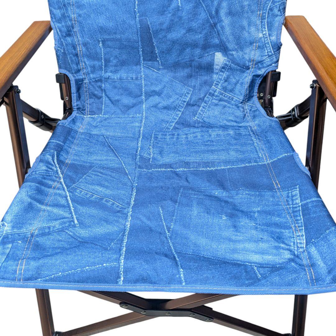 美品 Coleman コールマン IL レイチェア デニム