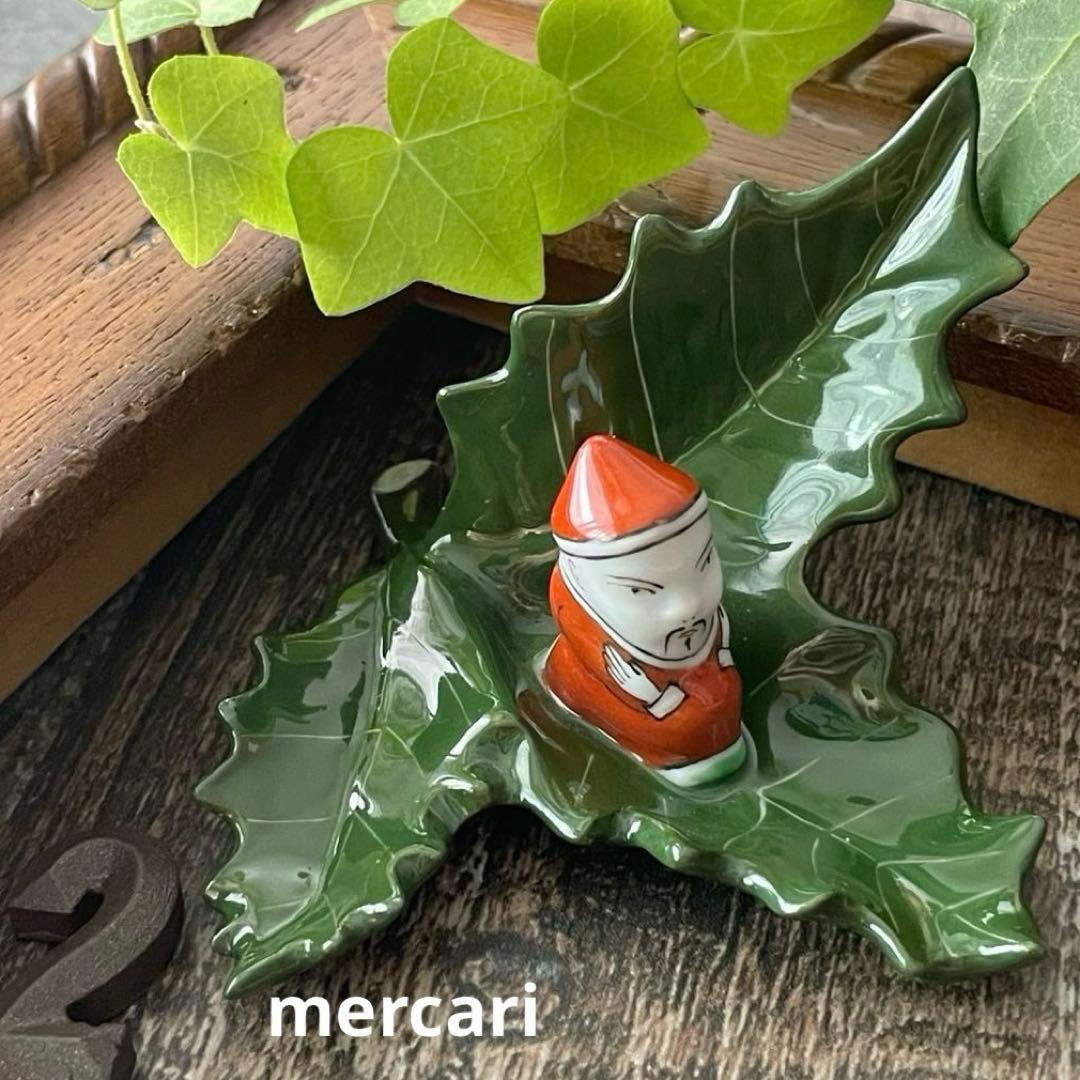 HEREND ヘレンド Xmasファンシースタンド サンタマンダリン　②