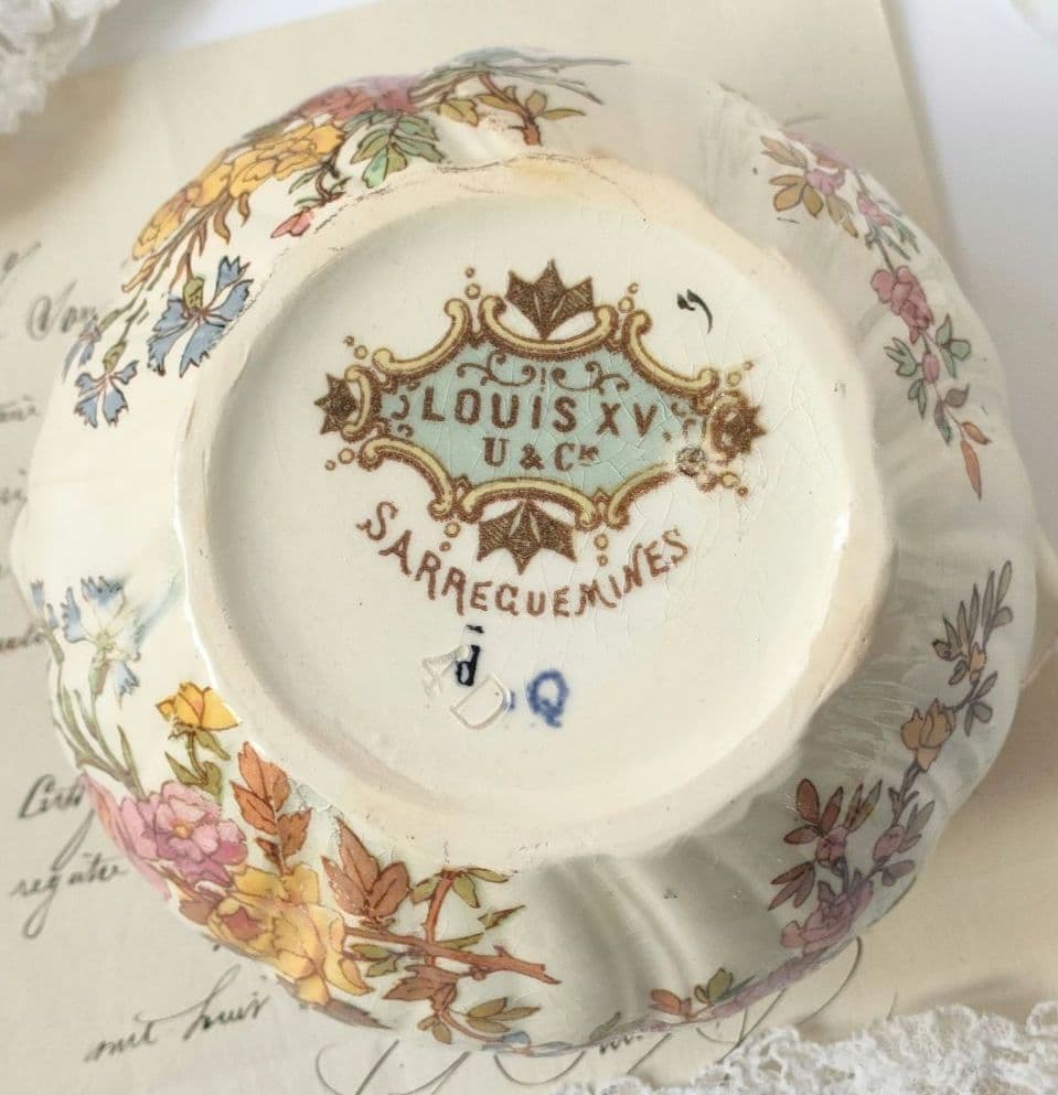 希少　美品　サルグミンヌ　ルイ15世　シュガーポット　フランスアンティーク