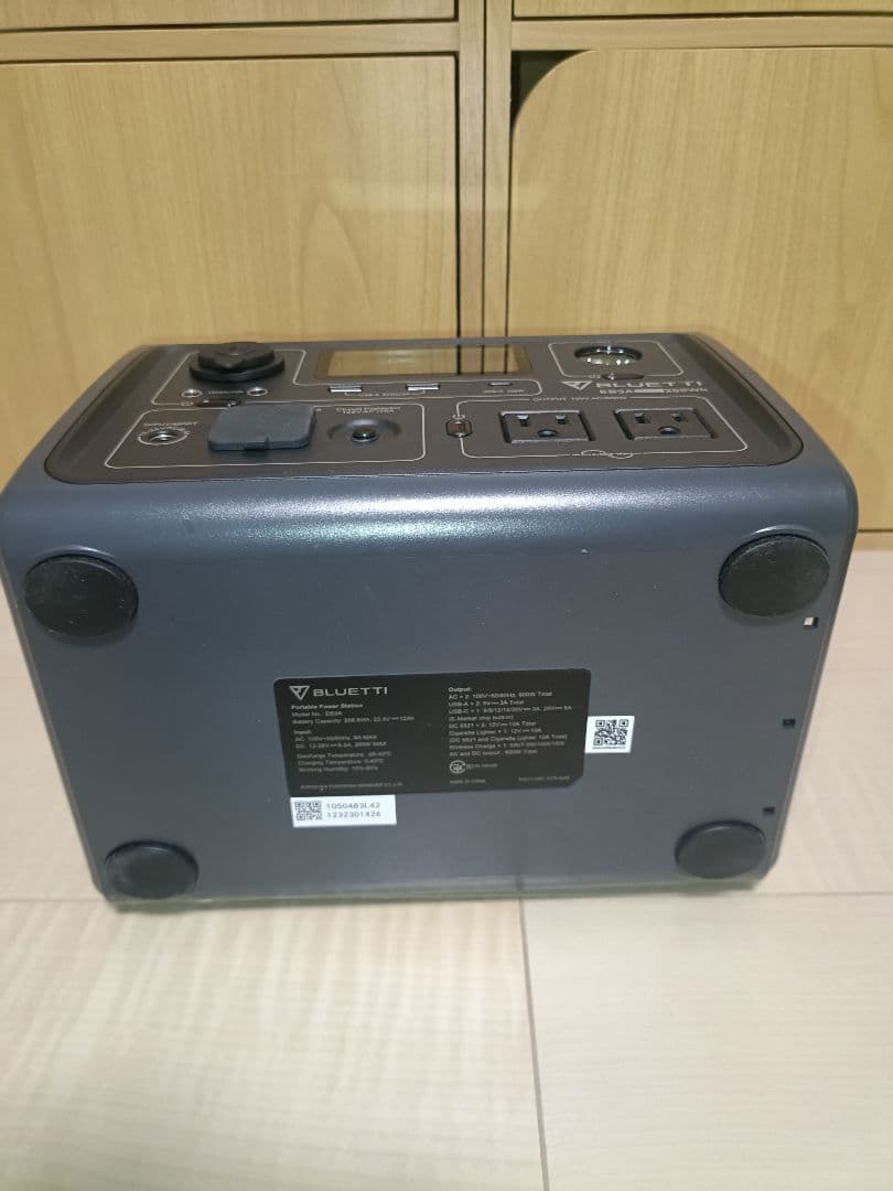 BLUETTI EB3A ポータブル電源 268Wh 600W