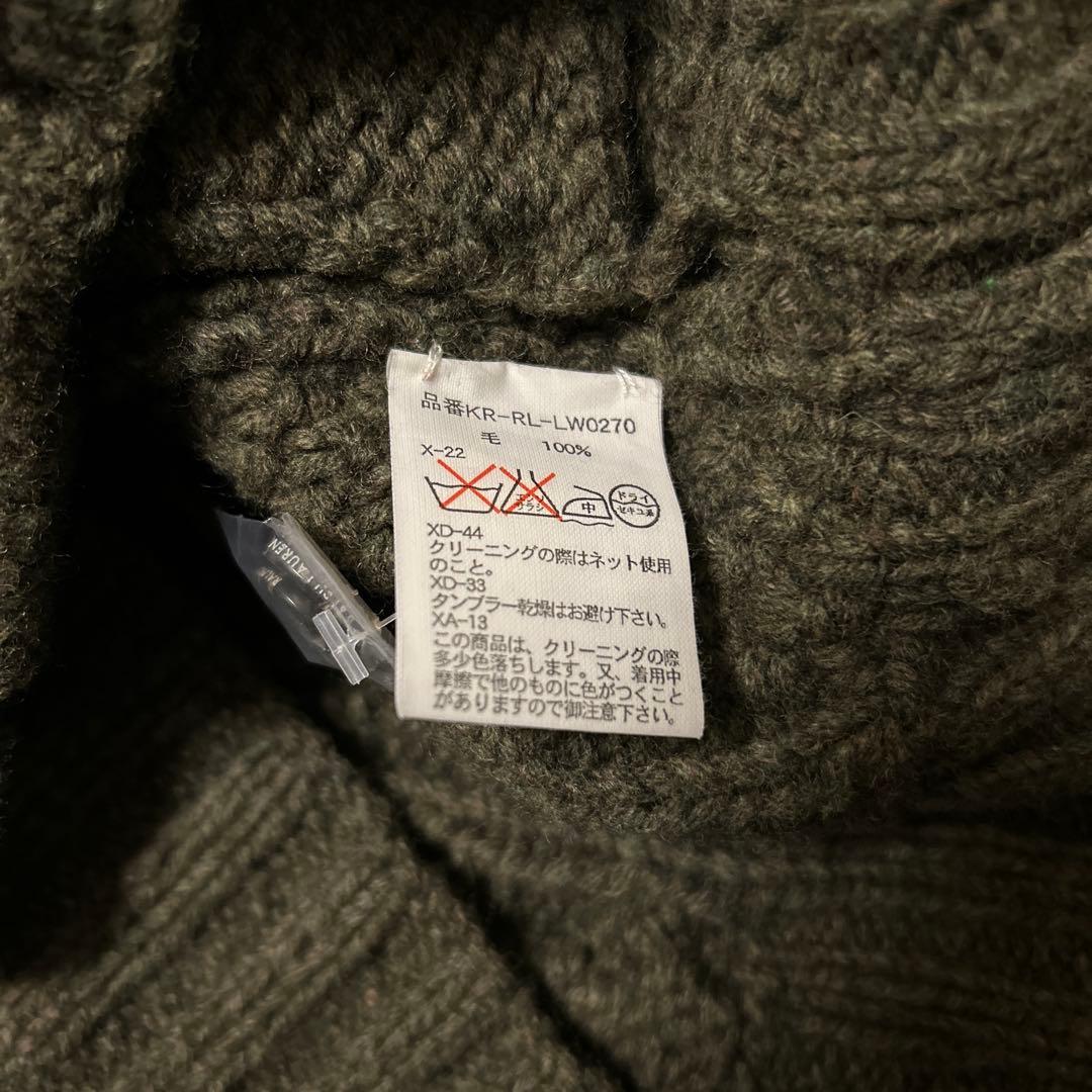 Polo by Ralph Lauren ☆ケーブルニットカーディガン☆サイズL