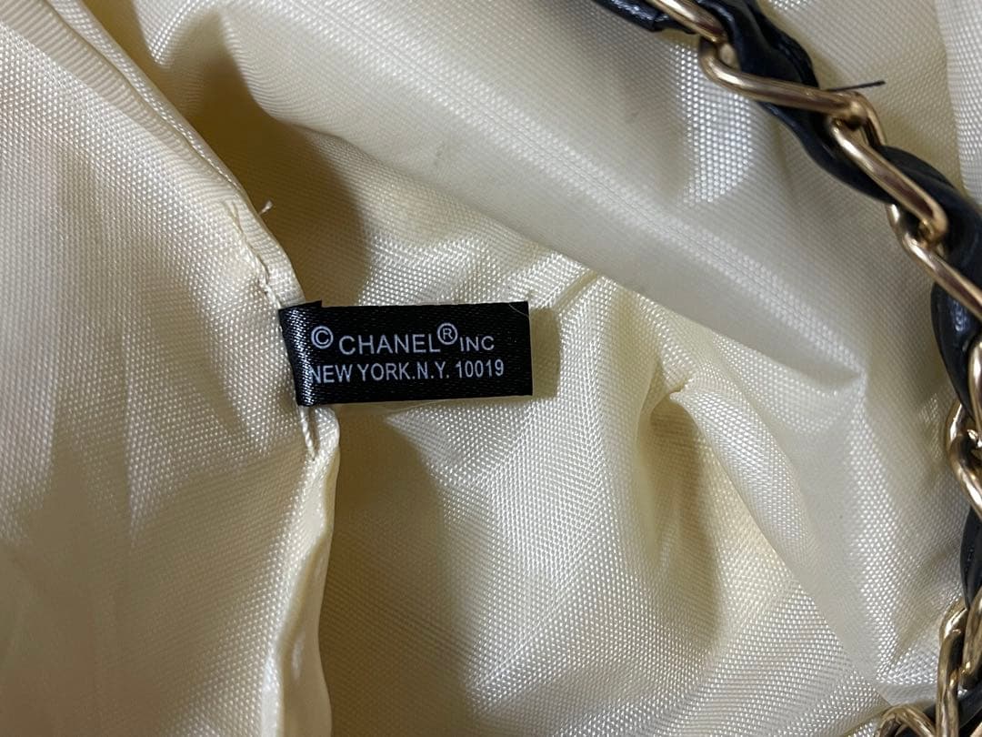 CHANEL ノベルティ チェーントートバッグ ベージュ