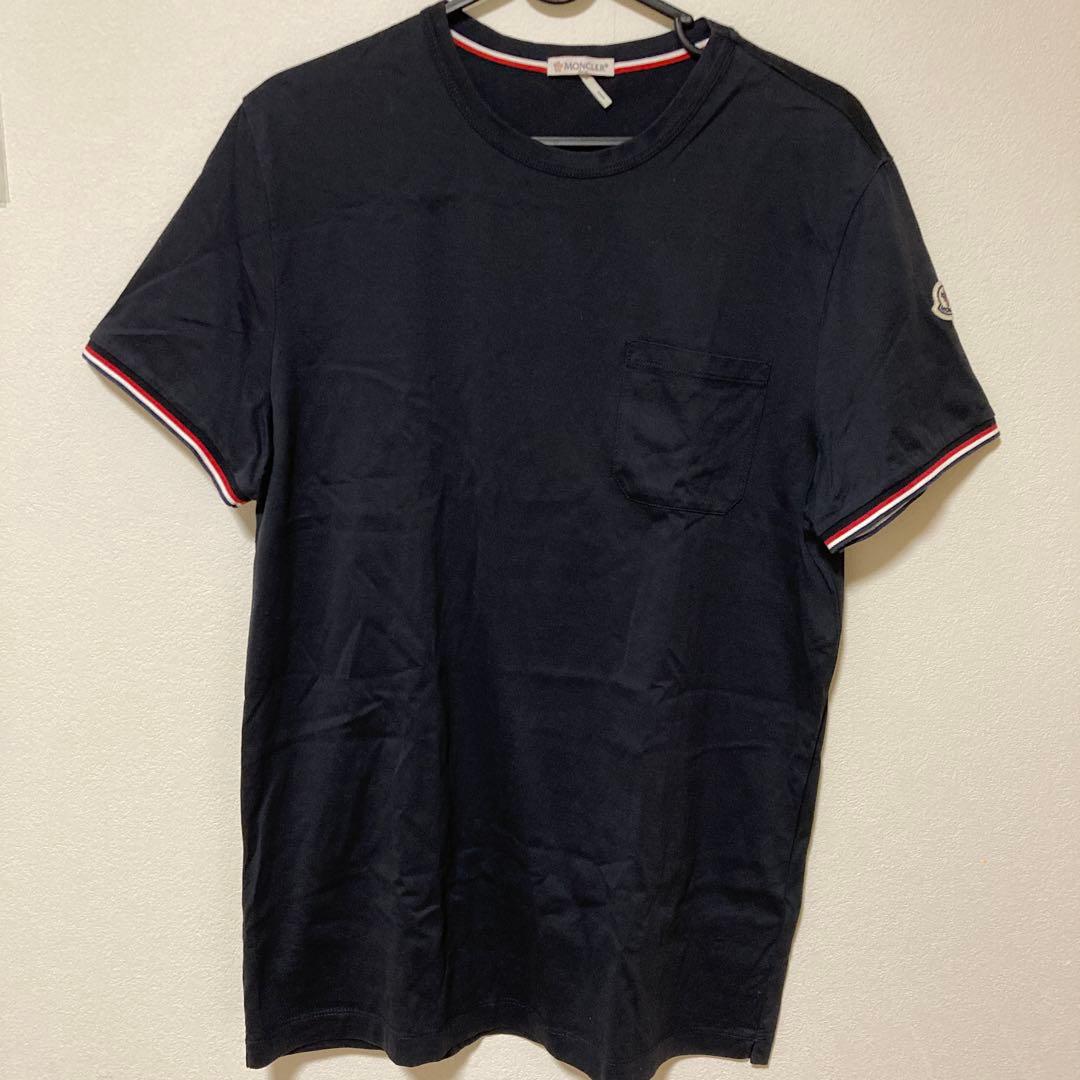 MONCLERモンクレール Tシャツ メンズLサイズ 濃紺