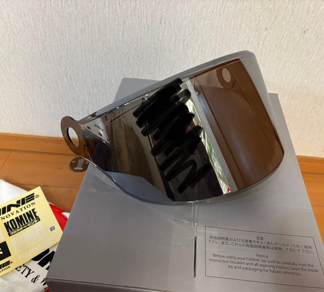 KOMINE コミネヘルメットHK-190パールホワイト