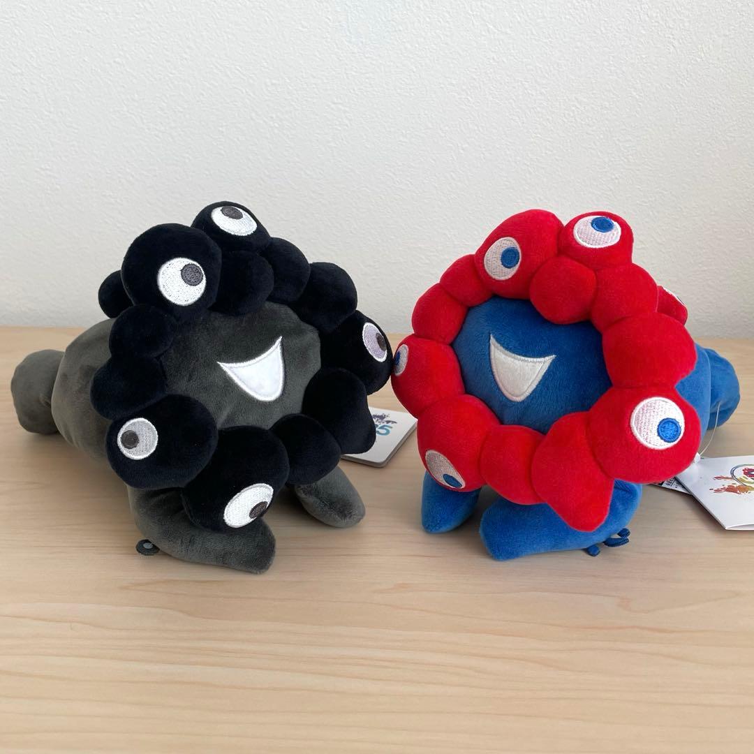 Sサイズ 黒ミャクミャク ノーマル ミャクミャク 這い型 ぬいぐるみ 万博