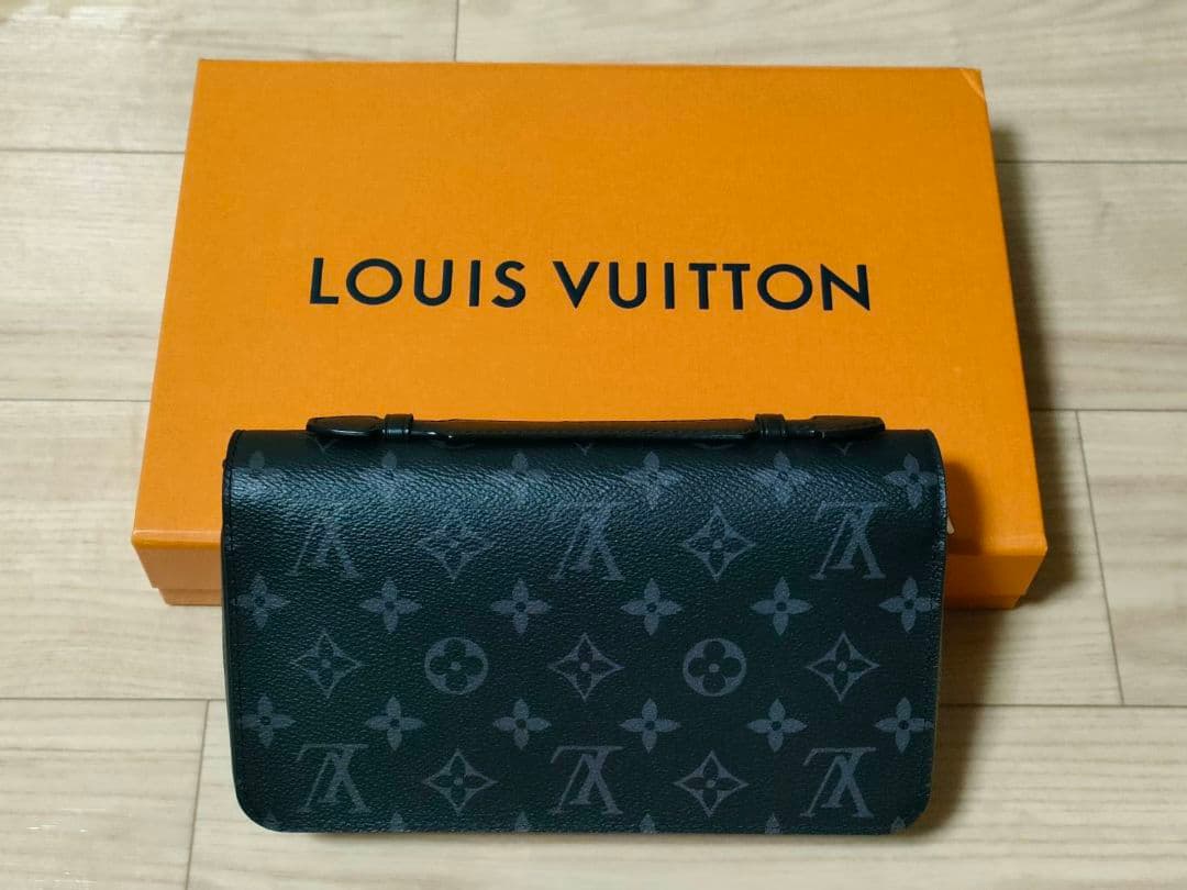 【未使用品】LOUIS VUITTON ラウンドファスナー長財布 エクリプスXL