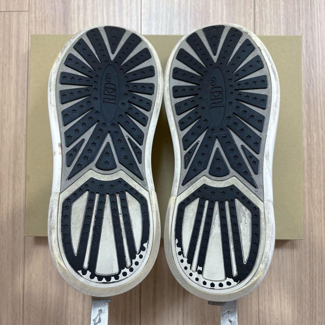 レッドヴァレンティノ ボウウォーク レザー スニーカー 厚底