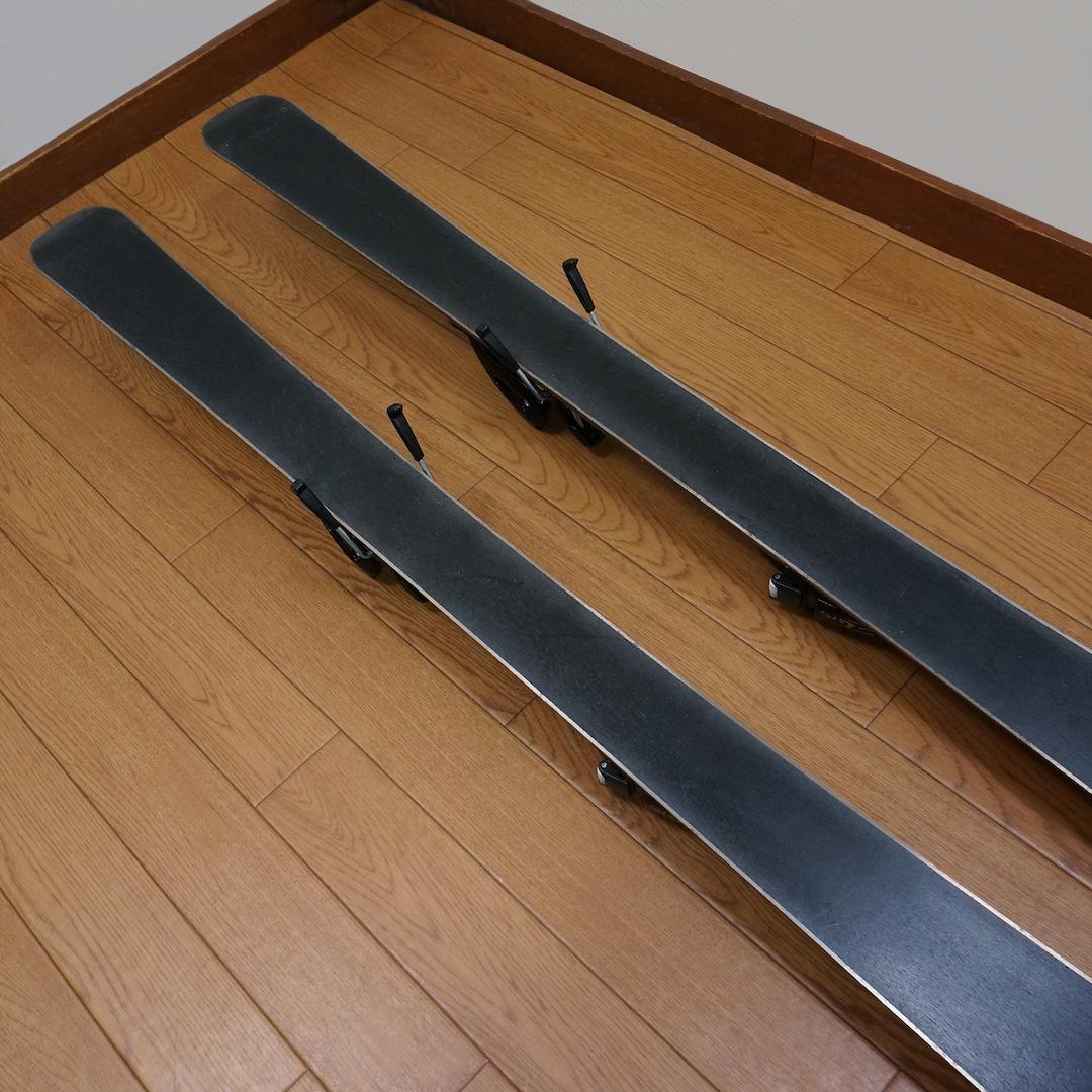 メンテ済 120cm 靴22cm ELAN カービングスキーセット