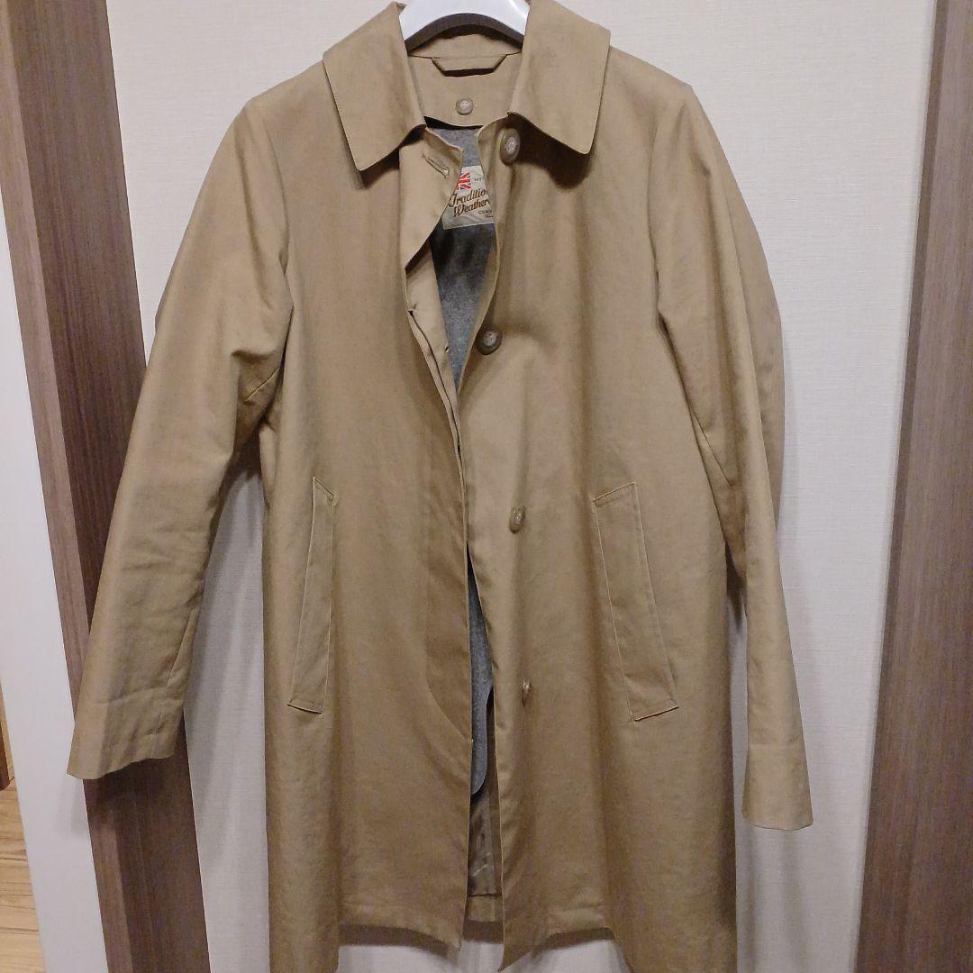 Traditional Weatherwear ベージュトレンチコート 34