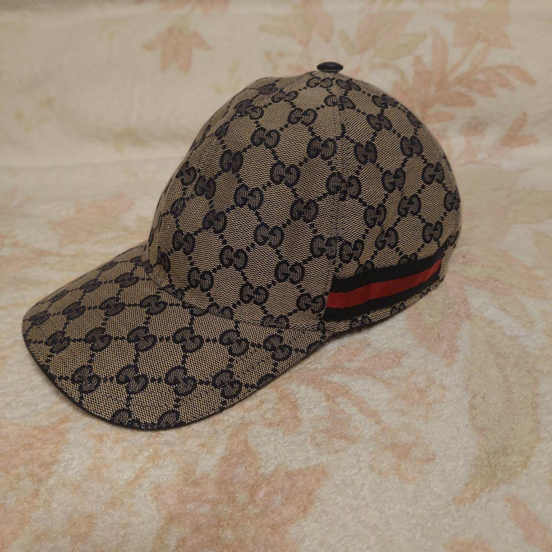 Gucci GGパターン キャップ　Lサイズ
