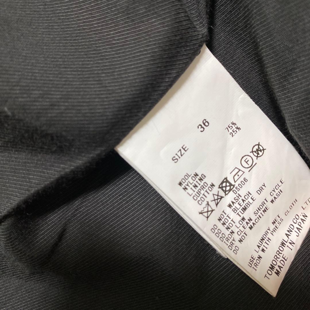 お値下げマカフィー パイルメルトンオーバーサイズドコート チェスターコート 36