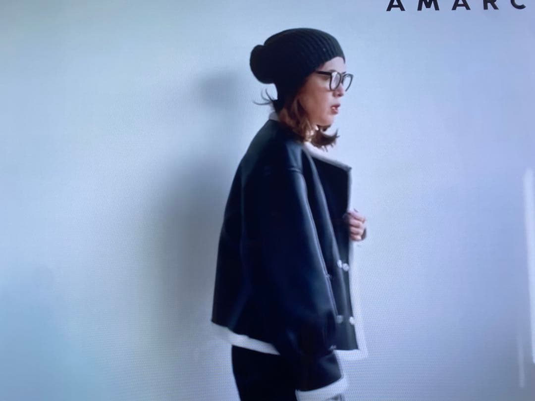 アッパーハイツ　ブラックレザージャケット