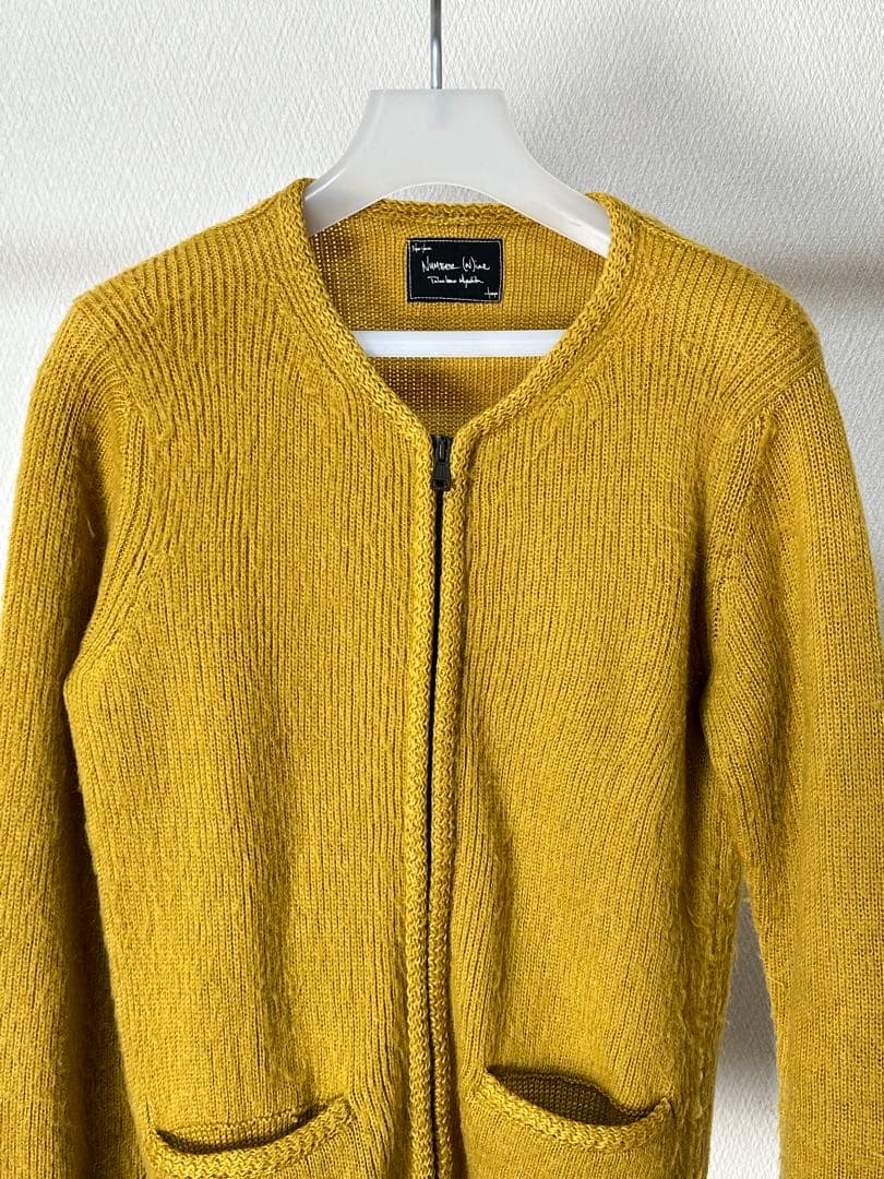 ナンバーナイン 08aw ポートランド期 モヘアカーディガン