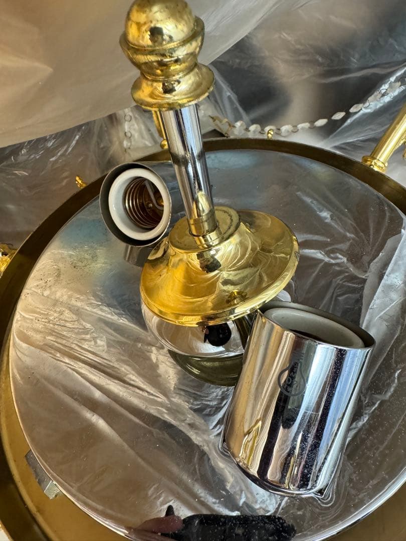 最終セール　シャンデリア　ブラケット付き