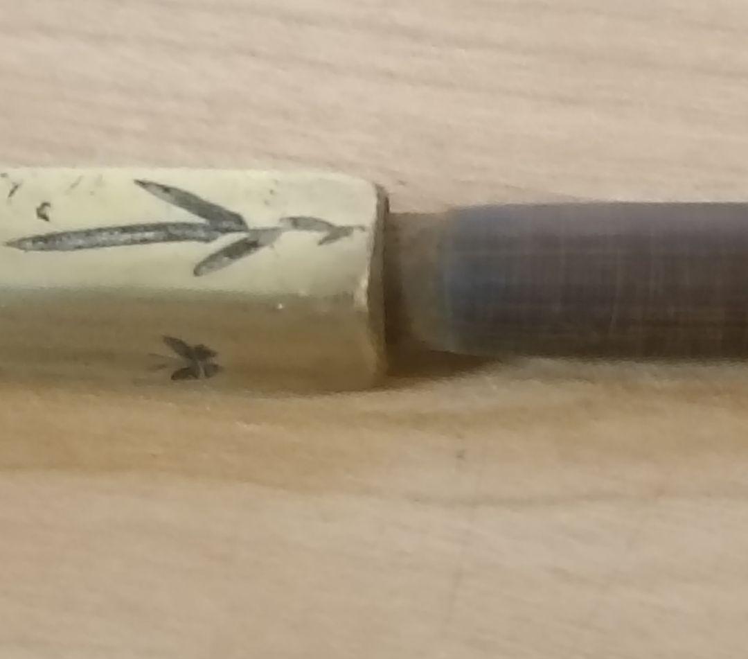 【提物①】煙管 煙草入れ かます 煙草入れ 蜻蛉玉 骨董 喫煙具 時代物