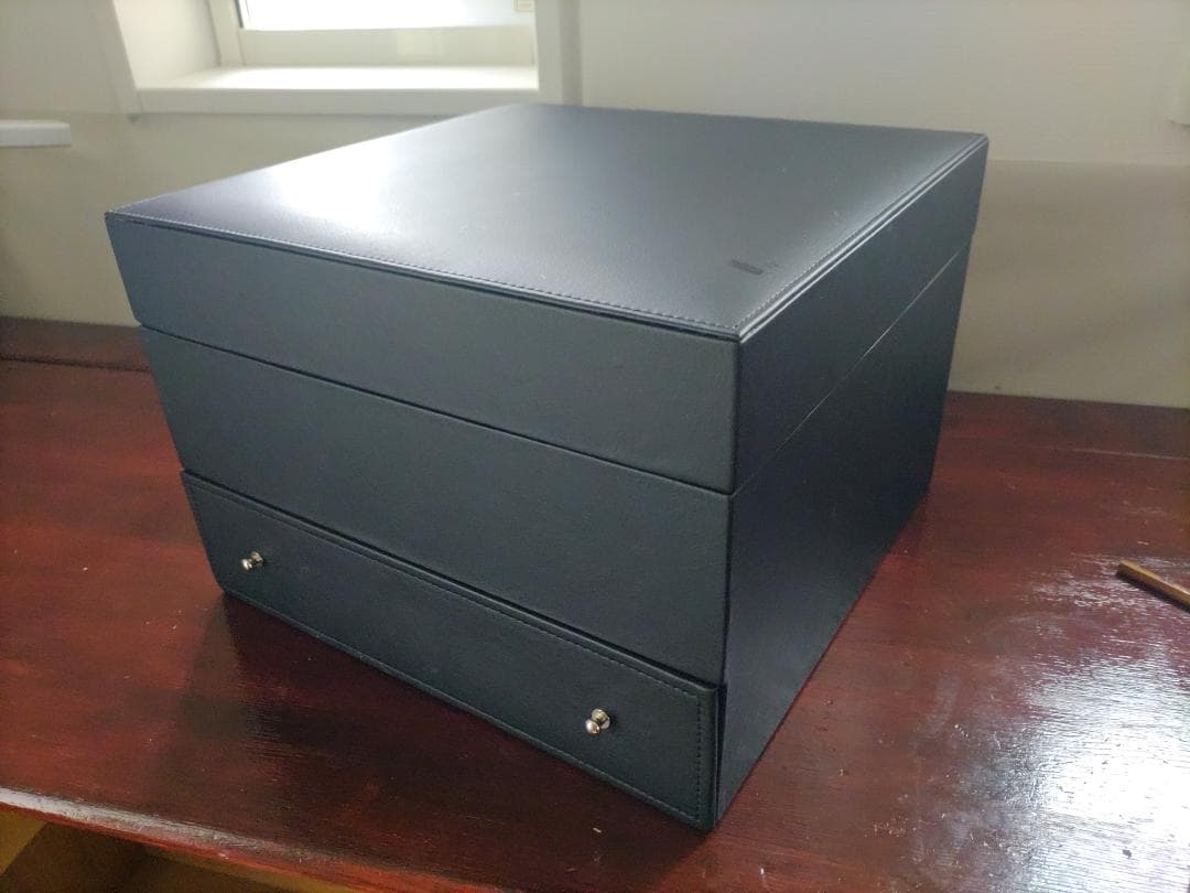 本革、収納箱入りモロッコティーセット