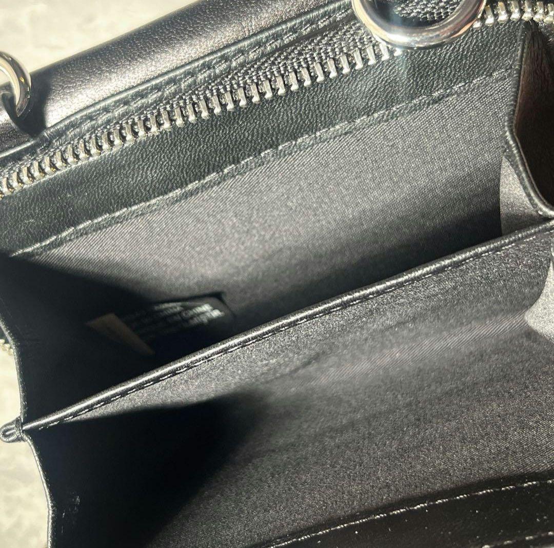 小物 diesel leather wallet 2way shoulder bag