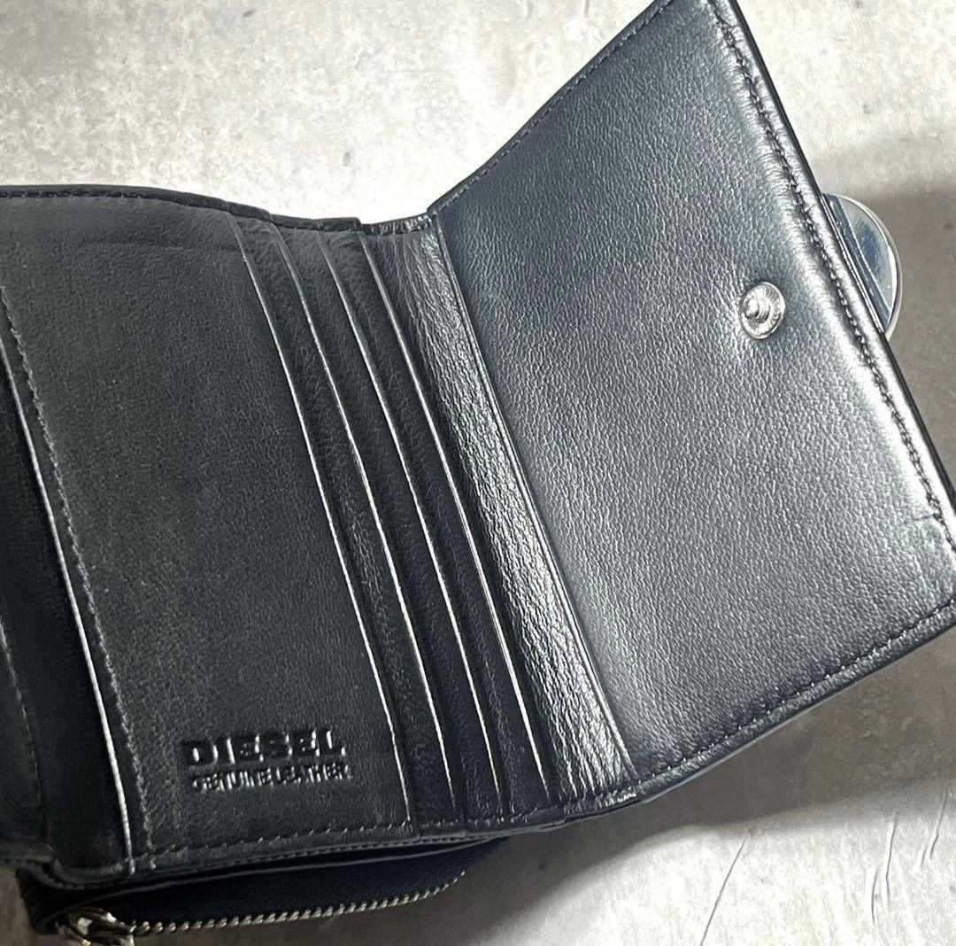 小物 diesel leather wallet 2way shoulder bag