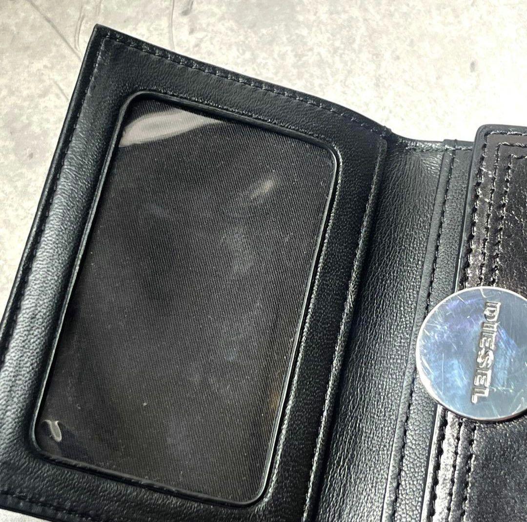 小物 diesel leather wallet 2way shoulder bag