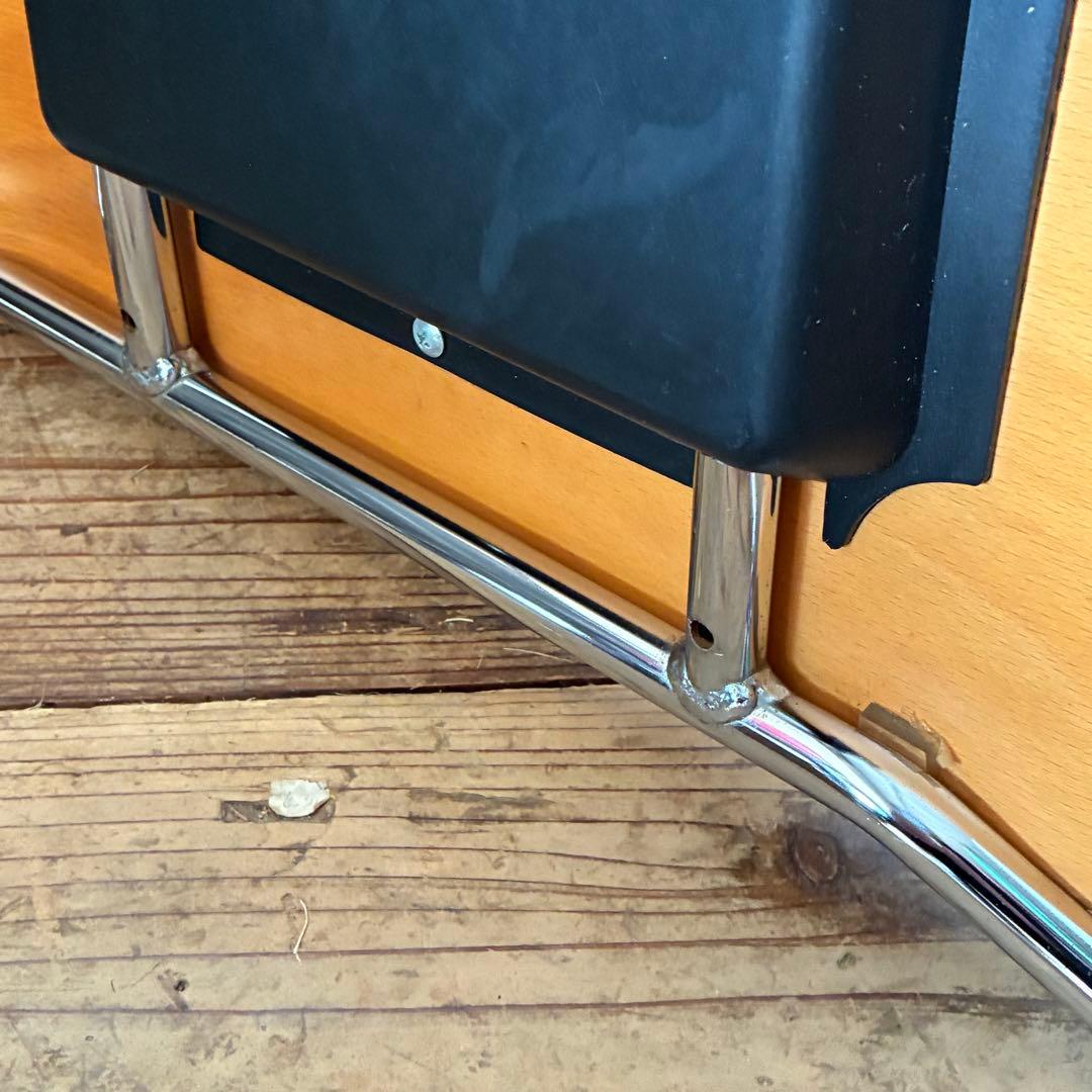 2脚セット ヴィンテージ プライウッド スタッキングチェア ①