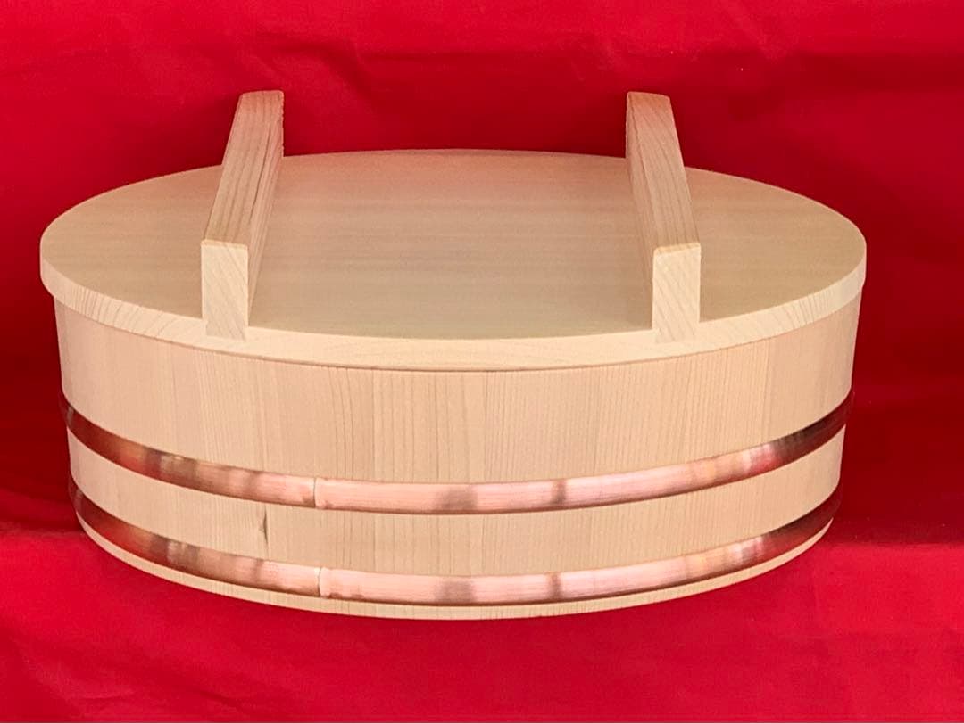 国産　天然　サワラ材 寿司桶 飯台 30センチ 4合用