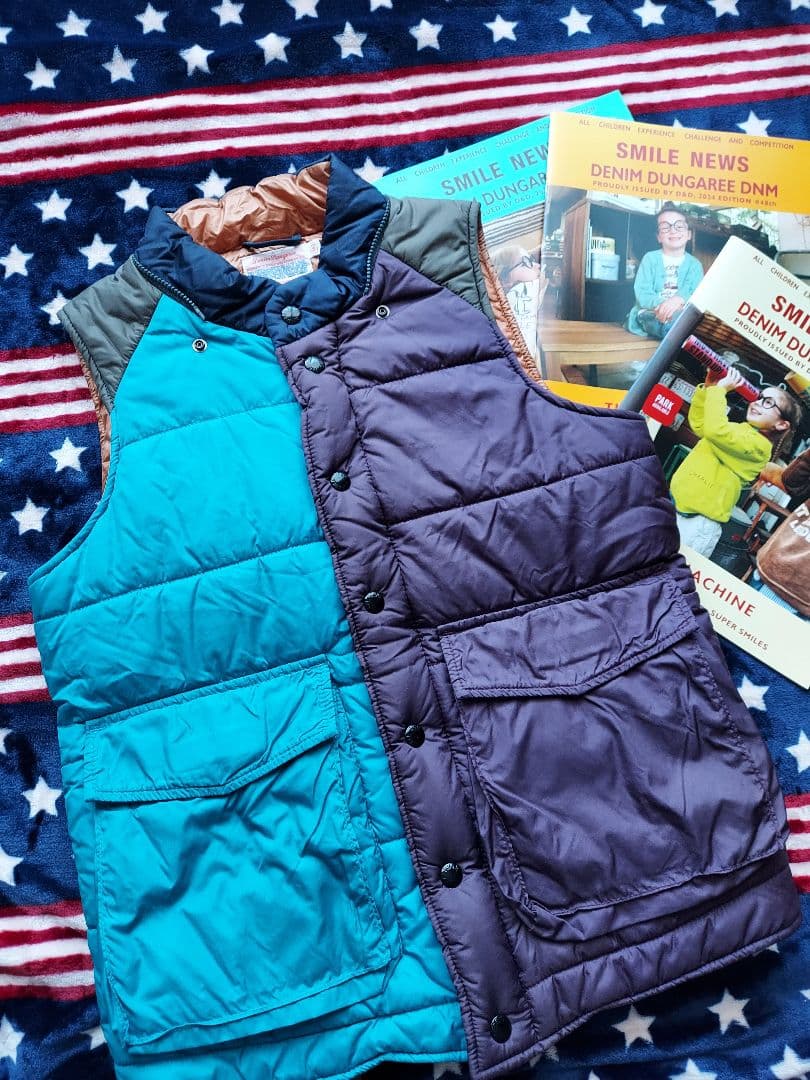 ♡専用♡ デニム&ダンガリー ショルダーバッグ・ベスト2点おまとめ