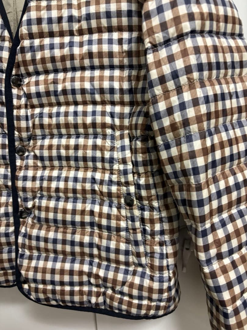 TATRAS × AQUASCUTUM ダウンライナー付きトレンチコート