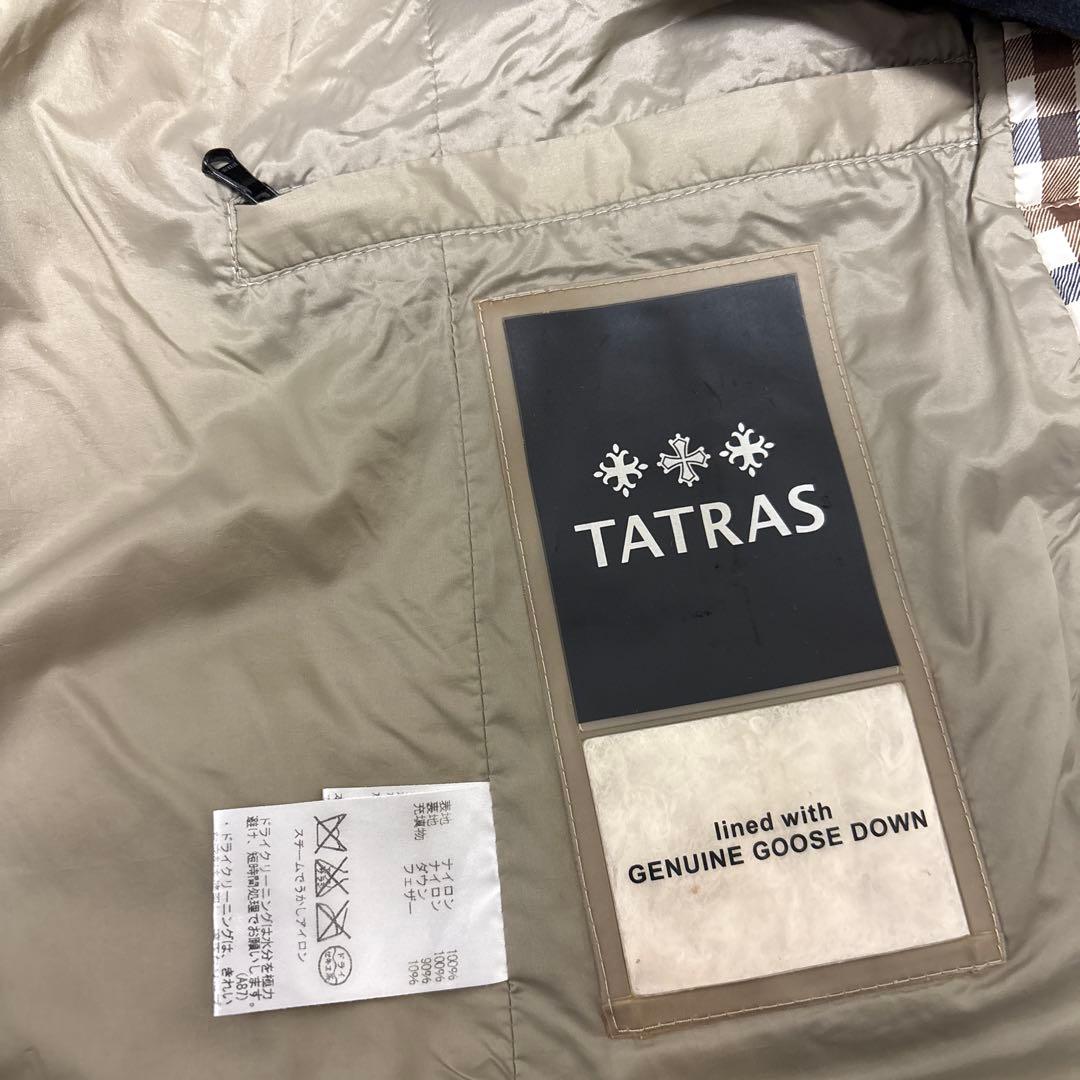 TATRAS × AQUASCUTUM ダウンライナー付きトレンチコート