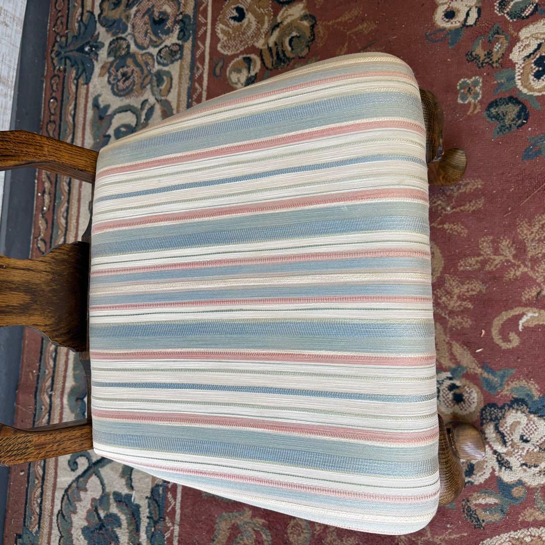 USA製 オリバーアメリカ レッドオーク材 ベントウッドチェア アームレスチェア