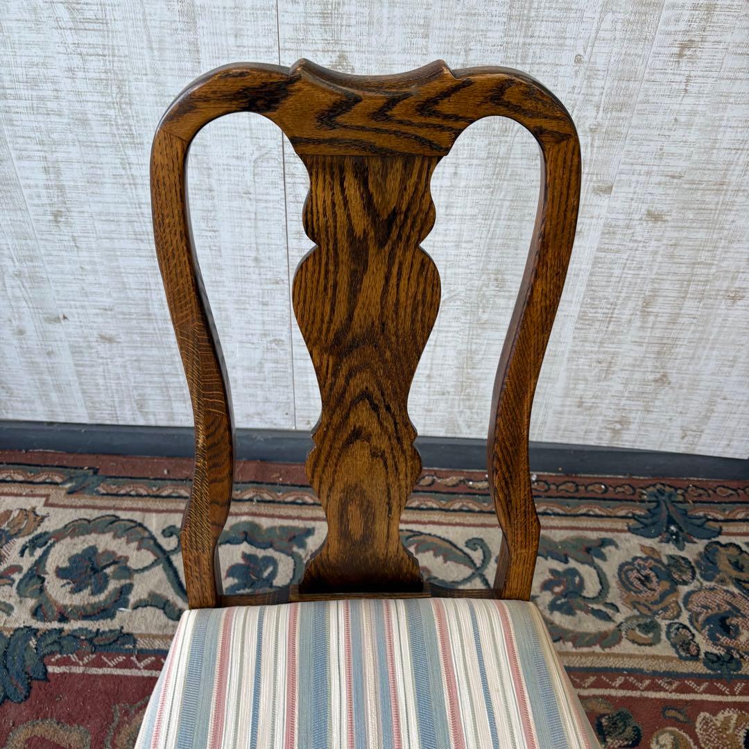 USA製 オリバーアメリカ レッドオーク材 ベントウッドチェア アームレスチェア