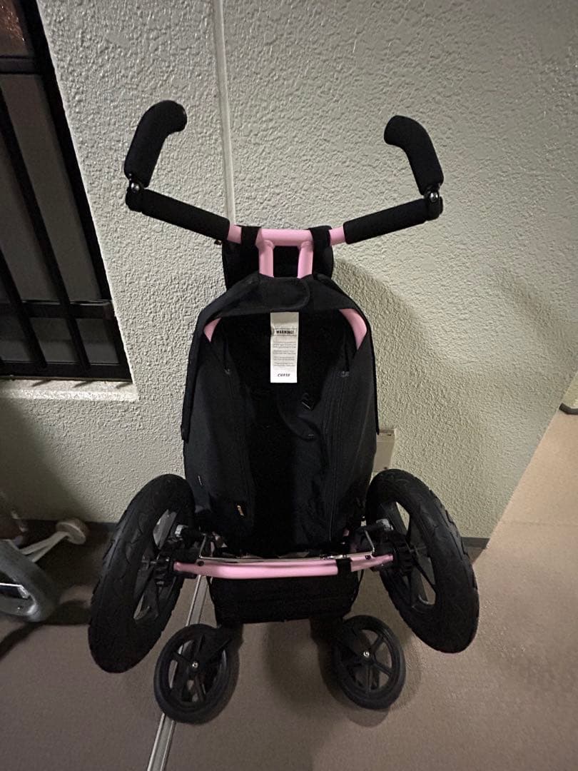 kzです！curio ベビーカー　ピンク
